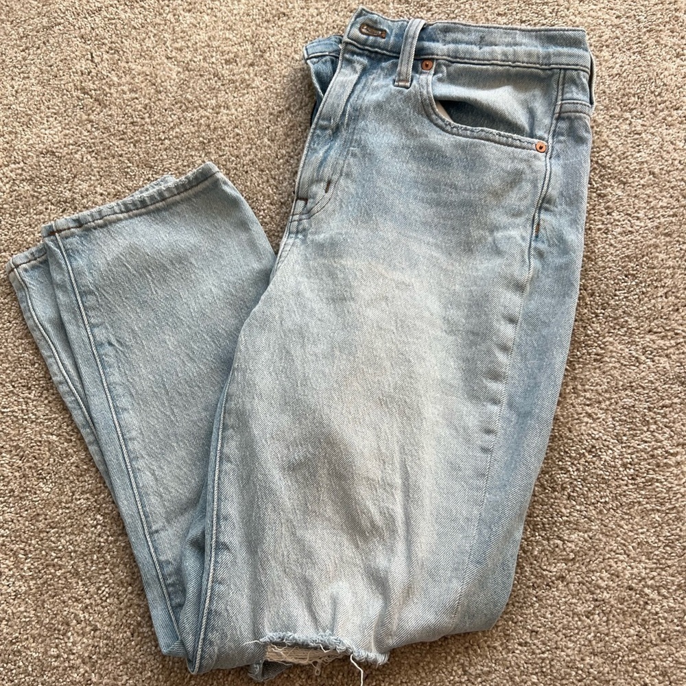 Madewell High-rise crop jean